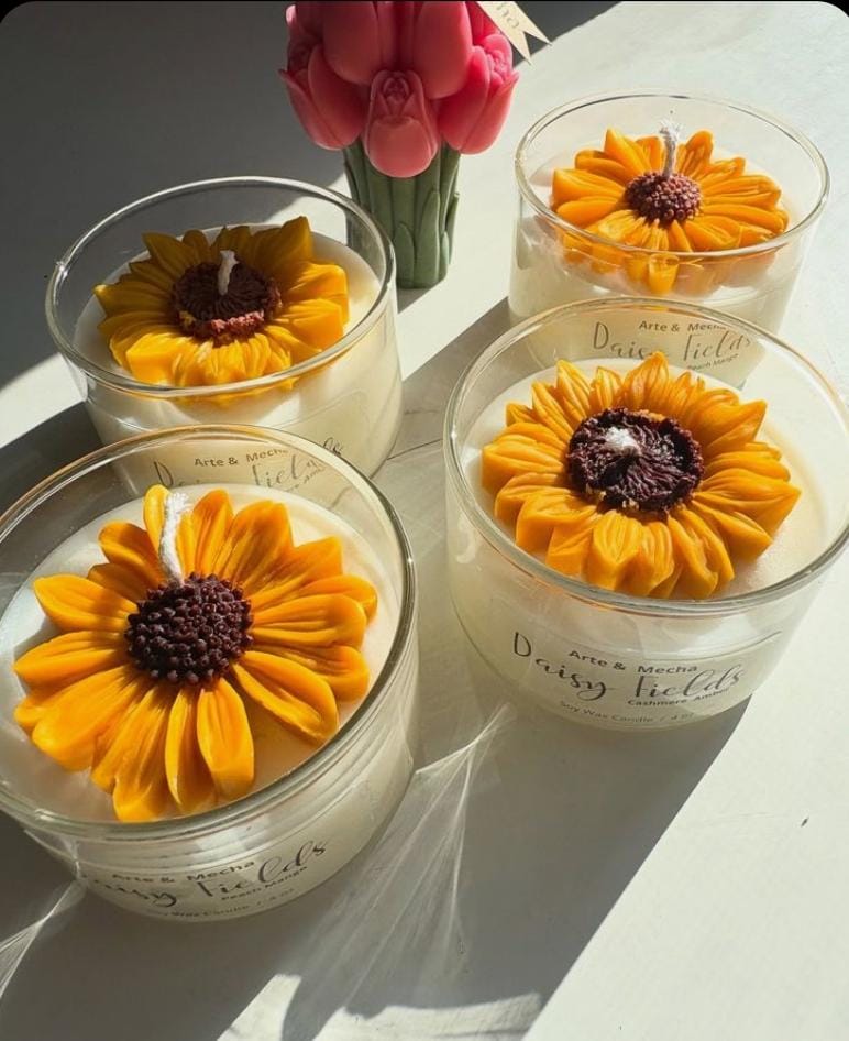 Sunflower Joy Candle